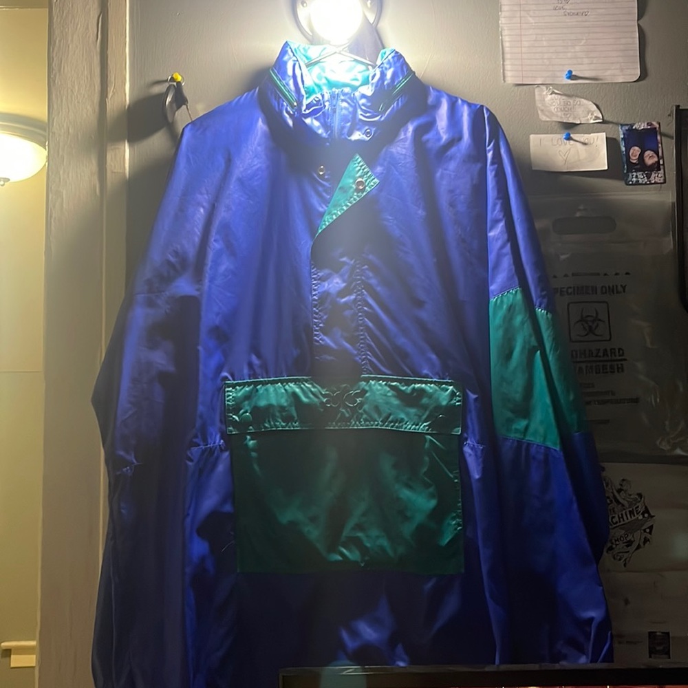 ASICS VINTAGE wind/rain half zip